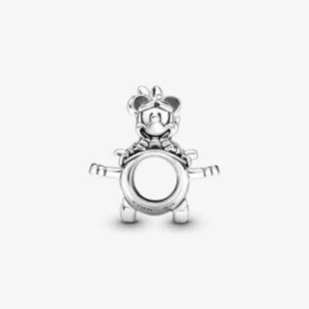 Pandora Disney Mickey Mouse & Minnie Mouse Airplane Charm